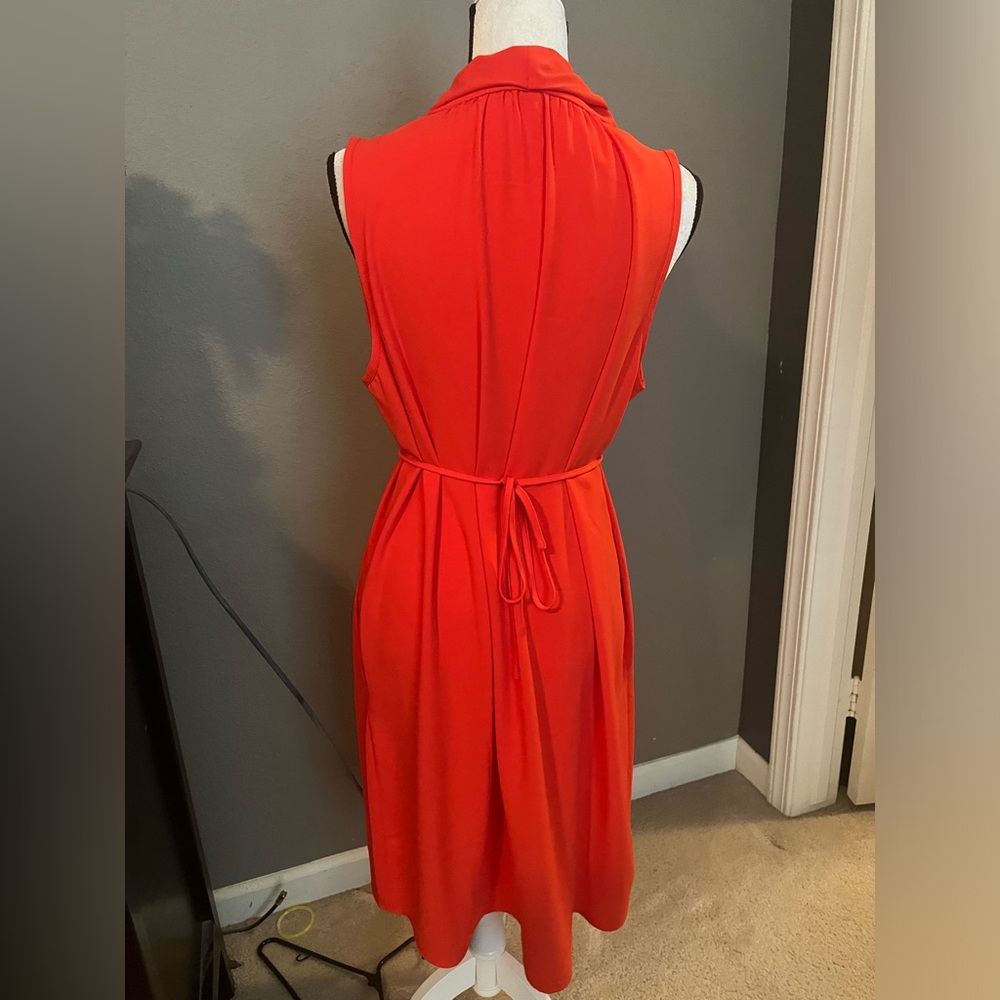 NWT Maurice’s plus size red v neck dress - Picture 2 of 4